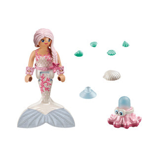 Playmobil 71477 spécial plus sirène avec pieuvre gicle | 2 pièces