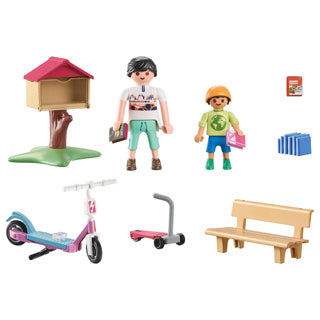 Playmobil 71511 mon échange de livres de vie pour le rat de bibliothèque