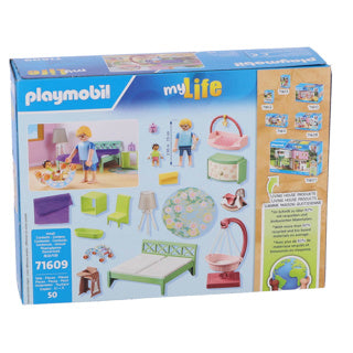 Playmobil 71609 chambre avec coin jeu bébé
