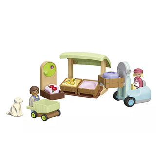 Playmobil 71691 chariot élévateur pour étal de marché bio junior