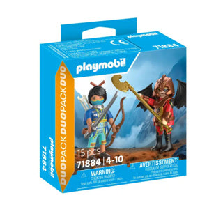 Playmobil 71884 duel romanmore contre burnham