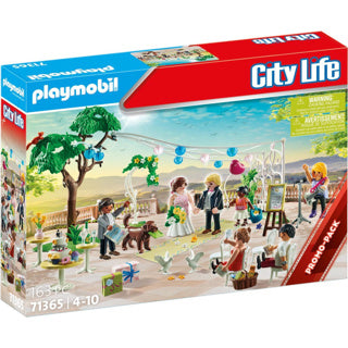 Playmobil city life promo fête de mariage - 71365