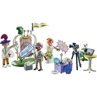 Playmobil city life couple de mariage avec pack promo appareil photo - 71367