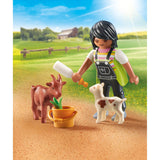 Playmobil 71759 femme avec des chèvres | 2 pièces