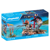 Playmobil 71794 radeau pirate avec trésor