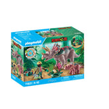 Playmobil 71821 famille tricératops
