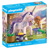 Playmobil 71843 dragon porte-bonheur licorne à collectionner avec fée | 2 pièces