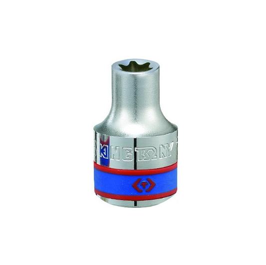 King tony korte torx-dop 1 2 e20x39
