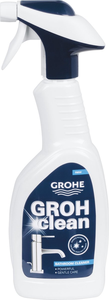 Grohe nettoyant pour flacon pulvérisateur grohclean - 500 ml - produit de nettoyage - 48166000