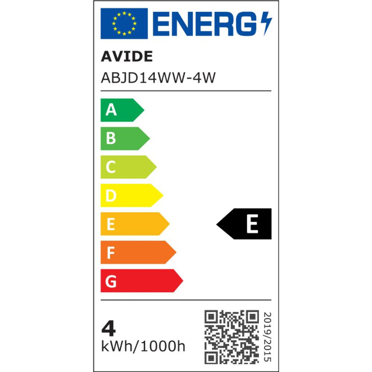 Lampe LED Avide 4,2W JD E14 WW 3000K