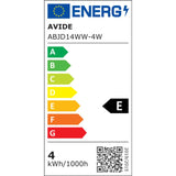 Lampe LED Avide 4,2W JD E14 WW 3000K