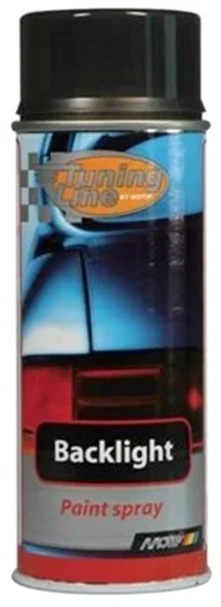 Motip tuning line spray feu arrière transparent 400 ml noir