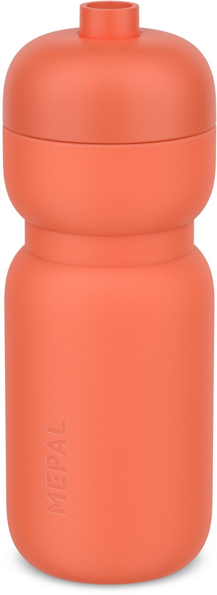 Bouteille Mepal squeeze sport 600ml - pêche orange