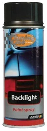 Motip tuning line spray feu arrière transparent 400 ml noir