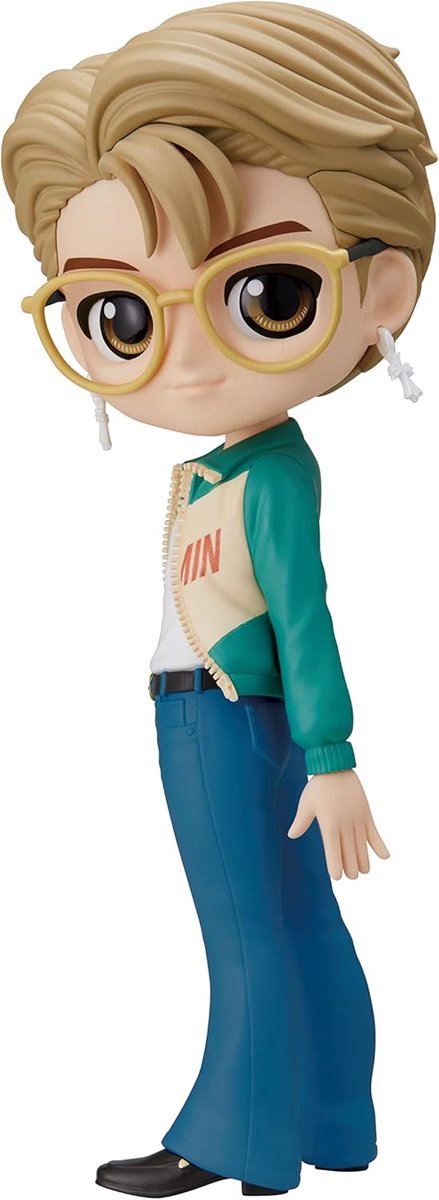 Bandai Namco Bandai BTS Tiny Tan Jimin Dynamite Ver. une figurine qposket verte