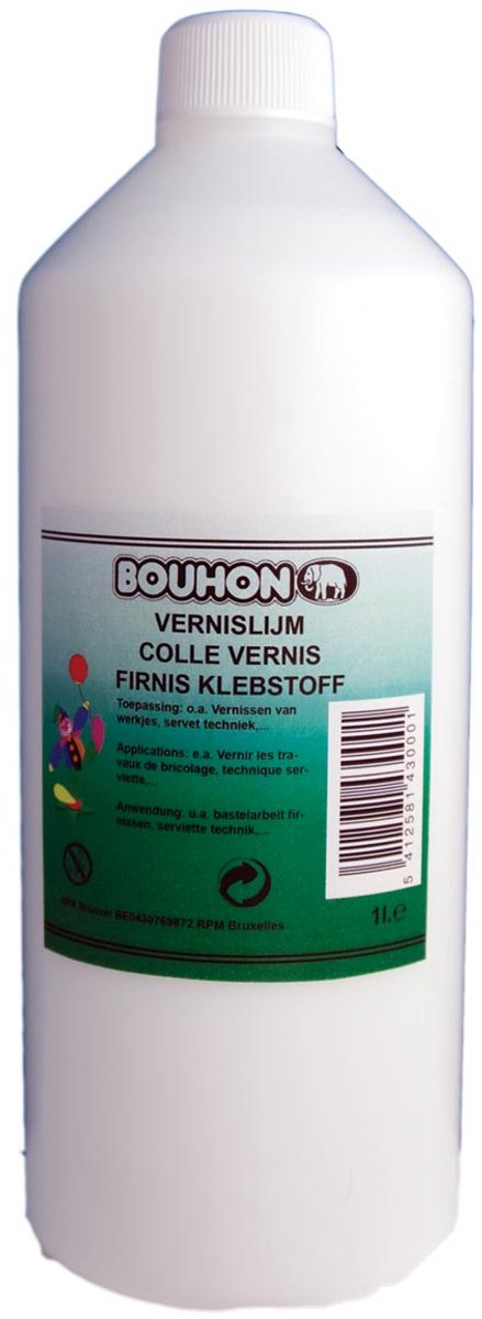 Colle vernis Bouhon flacon de 1 l