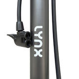 Pompe à vélo lynx avec manomètre noir