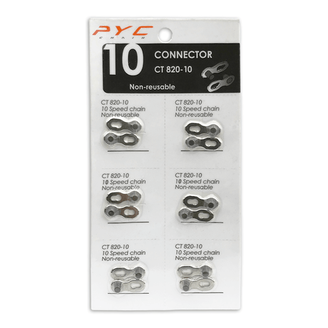 P.y.c. connecteur lien 10 vitesses (6x)
