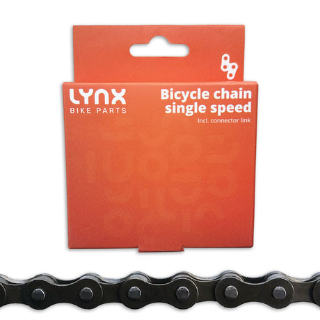 Chaîne de vélo Lynx - Collier standard, 112 liens, 1 2 x 1 8, gris