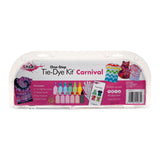 Tulipe tie-dye en une étape tulipe • mini kit tie-dye 12 couleurs carnaval