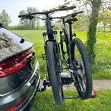 Carrier du vélo de lynx Tiltable pour 2 vélos - Towbar