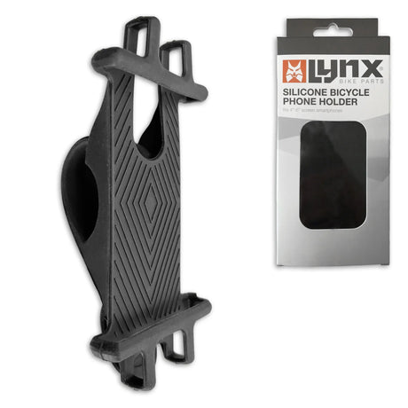 Support de téléphone universel en silicone noir