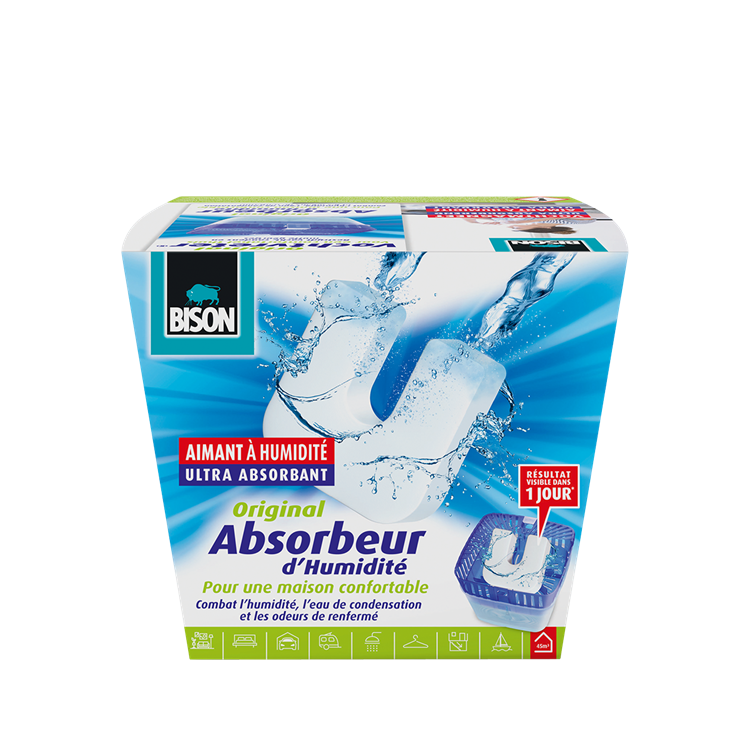 Bison absorbeur d'humidité aimant d'humidité original 450gr | 2 pièces