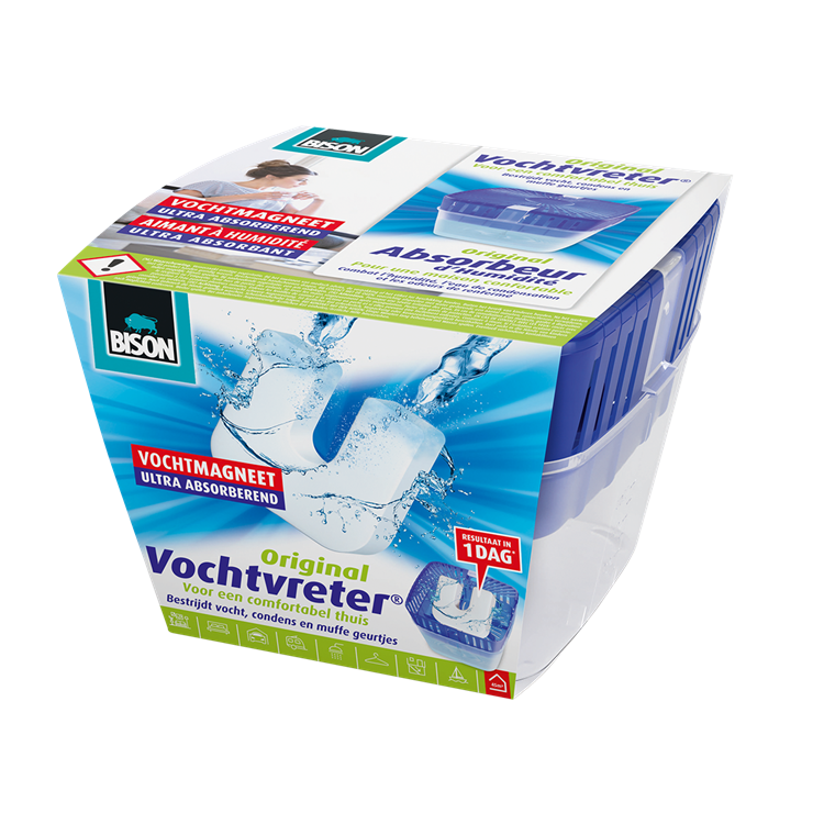 Bison absorbeur d'humidité aimant d'humidité original 450gr | 2 pièces