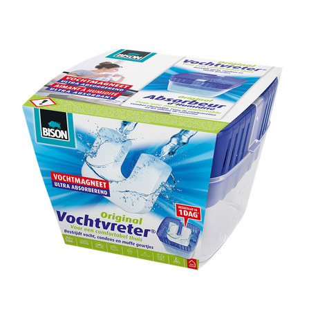 Bison absorbeur d'humidité aimant d'humidité original 450gr | 2 pièces