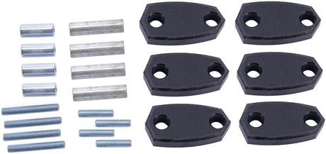 Éléments de distance d'extension de miroir Spec-x verkl spgl noir