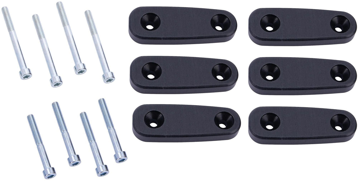 Éléments de distance d'extension de miroir Spec-x verkl spgl noir