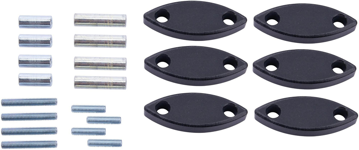 Éléments de distance d'extension de miroir Spec-x verkl spgl noir