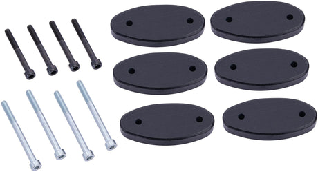 Éléments de distance d'extension de miroir Spec-x verkl spgl noir