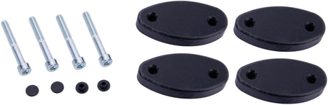 Éléments de distance d'extension de miroir Spec-x verkl spgl noir