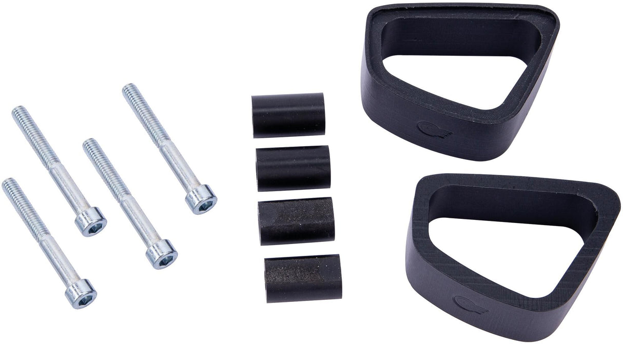 Éléments de distance d'extension de miroir Spec-x verkl spgl noir