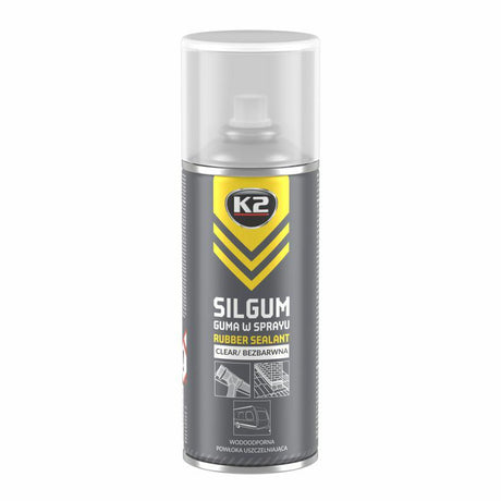 Série K2 silgum - revêtement élastique transparent en spray - 400 ml - résistant aux intempéries et à l'eau