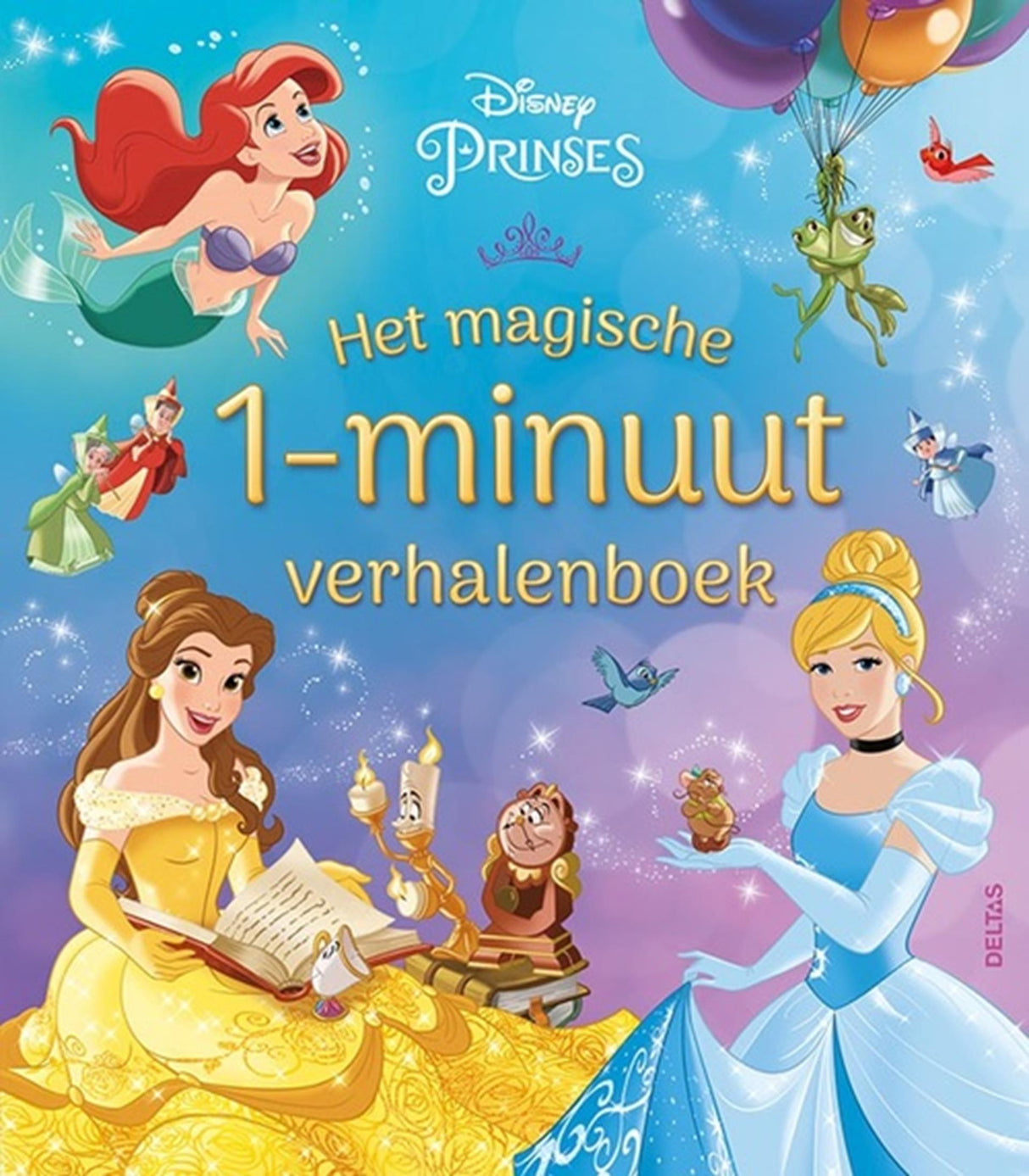 Deltas, la princesse magique de Disney, livre d'histoires d'une minute