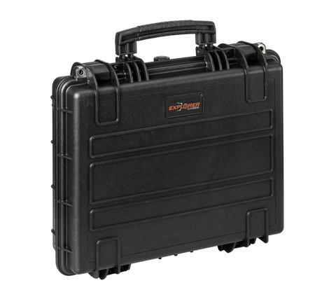 Cas d'explorateur 4412hl Black Black avec mousse de touffe