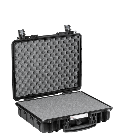 Cas d'explorateur 4412hl Black Black avec mousse de touffe