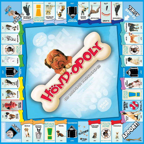 Jeu de société avec chien Opoly