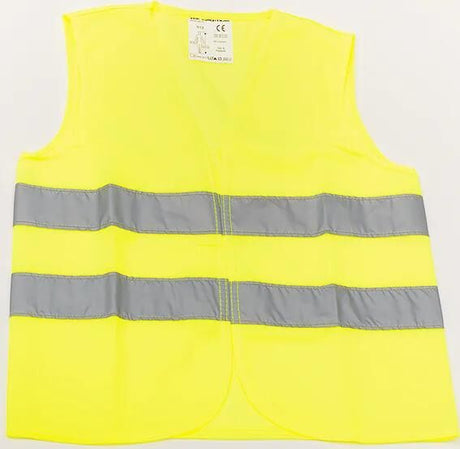 Leina-werke gilet fluorescent gilet de sécurité enfant jaune polyester