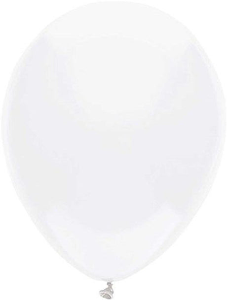 Ballons Haza blanc 30cm sachet 10 pièces