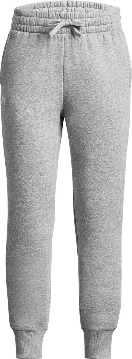 Pantalon de sport unisexe Under Armour UA Rival Fleece Joggers - Gris - Blanc