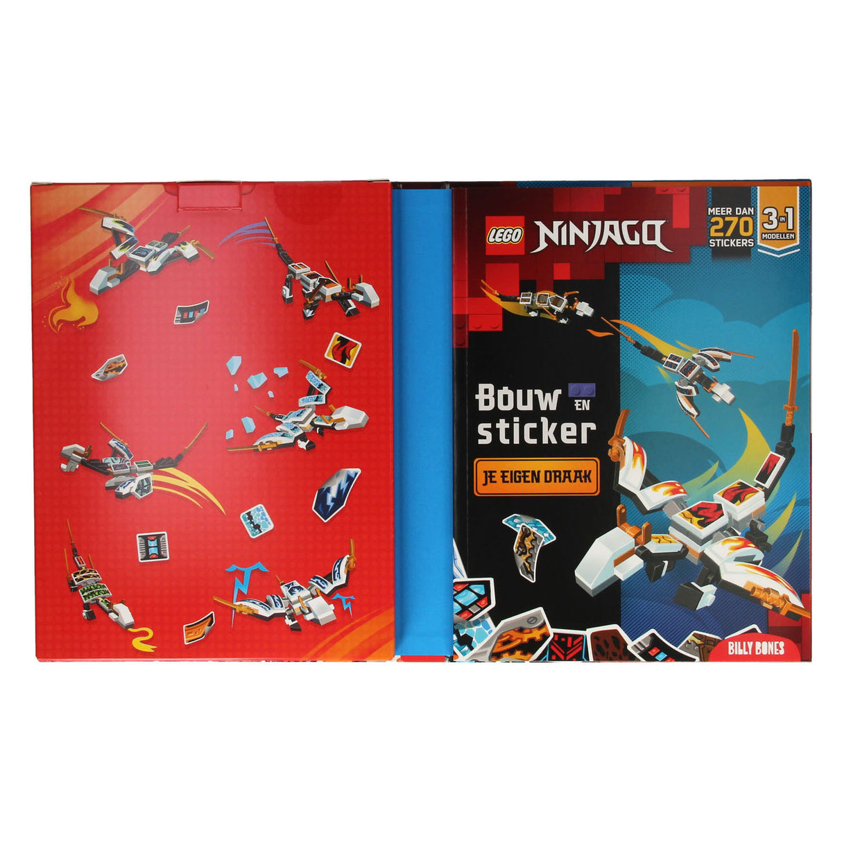 Lego Lego Ninjago Bouw Sticker Your Own Dragon 3in1 Models