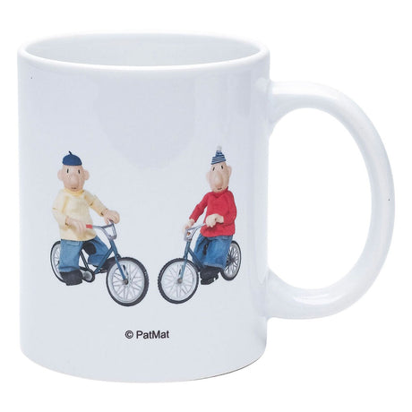 Buurman buurman mok op de fiets