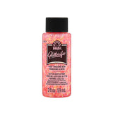 Folkart • peinture acrylique pailletée mandarine néon 59ml