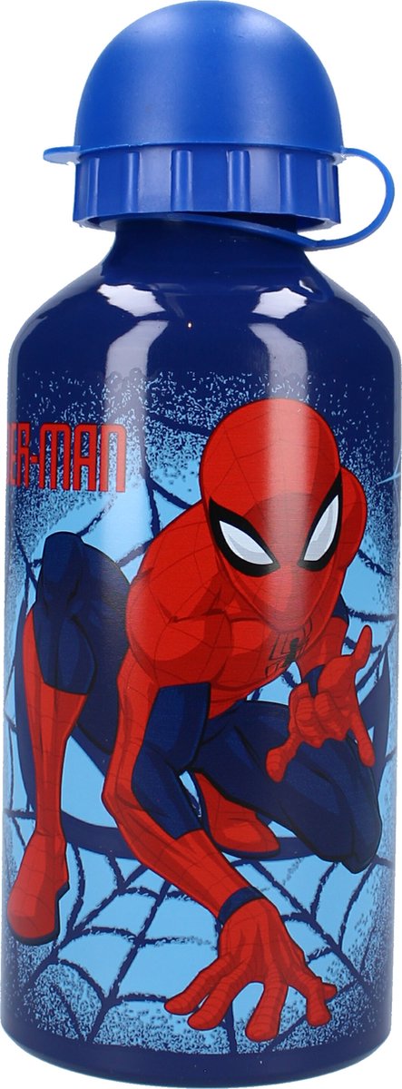 Vadobag spider-man - gobelet d'école et gourde - bleu - 500ml