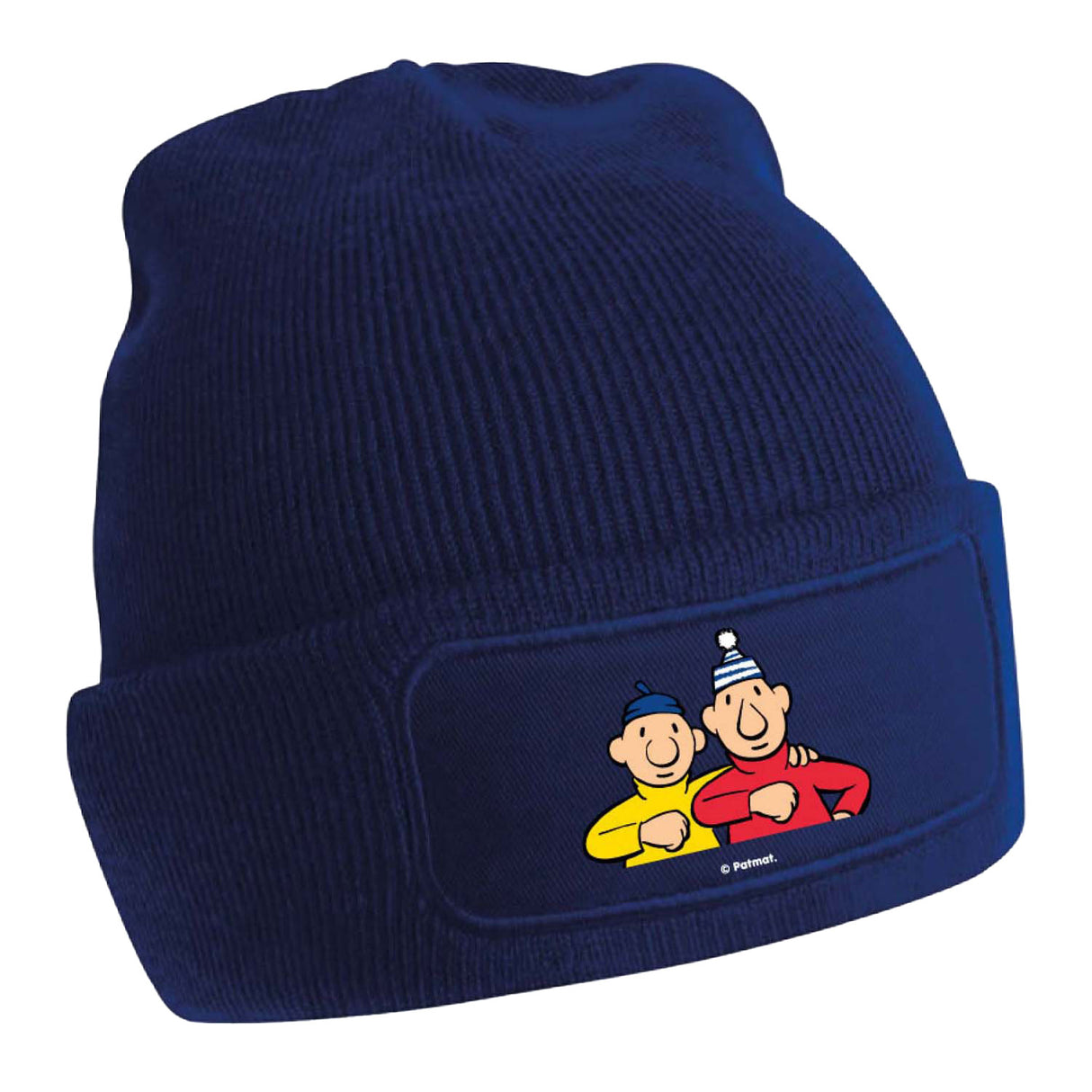 Chapeau de voisin et voisin - pat mat bleu marine