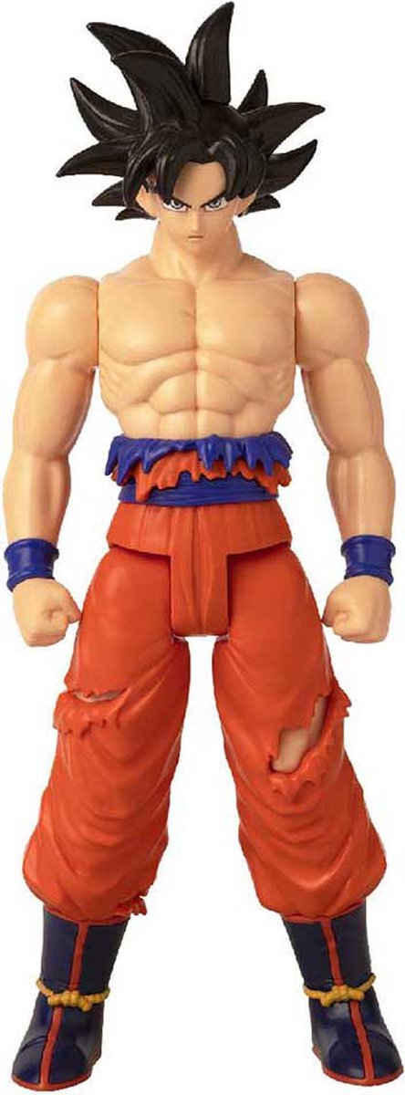 Bandai - dragon ball super - figurine géante limit breaker - signe goku ultra instinct - dragon ball sous licence officielle - grande figurine goku articulée 30 cm - jouet enfant 4 ans et + - 36749