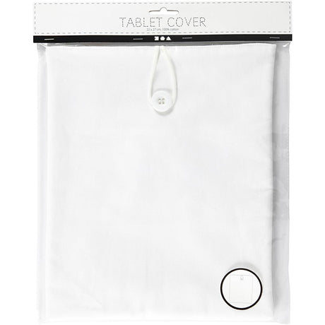 Société Creativ https: www.ccobby.nl tablet-cover-size-22x27-cm-white-1-piece